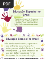 Educação Especial No Brasil
