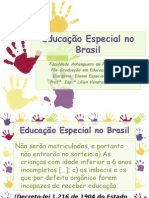 Educação Especial No Brasil