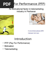 Pay for Performance (PFP) 