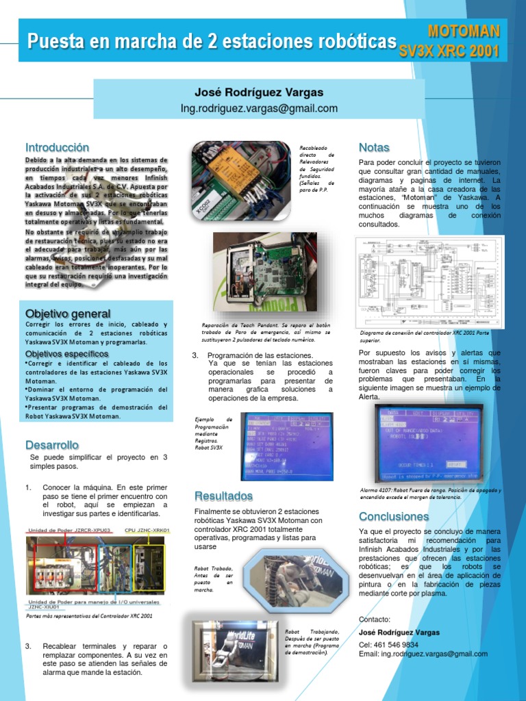 Poster | PDF | Robot | Robótica