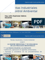 La Higiene Industrial y Su Vigilancia en Los Procesos Industriales