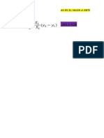 Formula para Interpolar