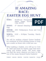 Easter Egg Hunt Flyer 2