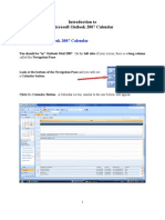 Outlook 2007 Calendar Tutorial