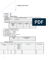 Curriculum Vitae: Institution (Date From - Date To) Degree(s) or Diploma(s) Obtained: PMF Sarajevo 27.04.2007