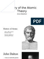 History of The Atomic Theory