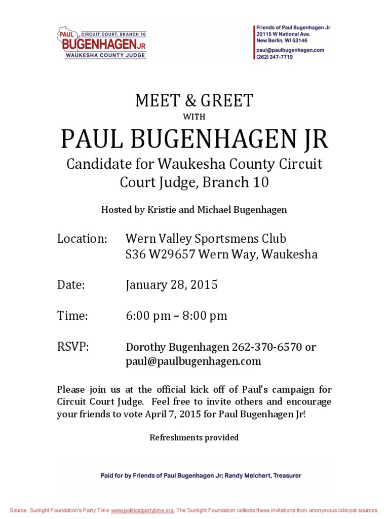 Meet Paul Bugenhagen Jr. for Judge | PDF