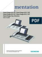 Siemens OpenStage 60-80 User Manual