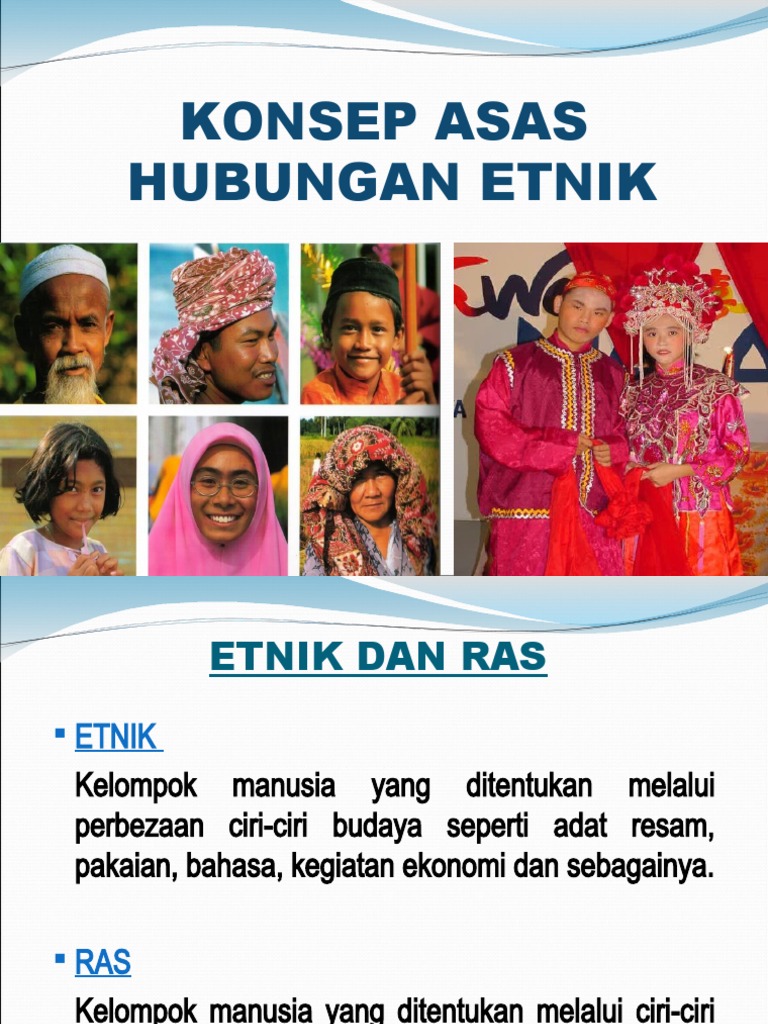Bab 1 - Konsep Asas Hubungan Etnik  PDF