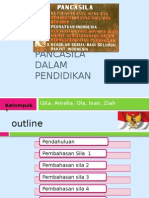 Peranan Pancasila Dalam Pendidikan