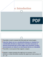 Theodolite: Introduction