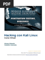 Download Kali Linux  by Mauricio Guadarrama Jr SN252557283 doc pdf
