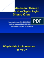 Renal Replacement Therapy Options