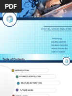 Download Digital Voice Analysis by vivek gangwar SN25257258 doc pdf