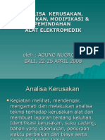 Analisa Kerusakan, Perbaikan & Pemasangan