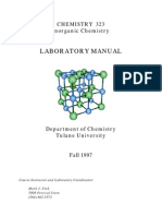 Inorganic Lab Manual PDF
