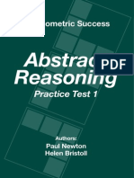 Abstract Reasoning - Psychometric Success - Free Practice