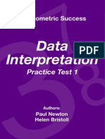 Data Interpretation - Psychometric Success - Free Practice---