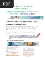 Download CREAR UNA CUENTA EN MISENA by silviopelaez SN2525950 doc pdf