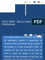 UFCD 0683 - Ética e Deontologia Profissional