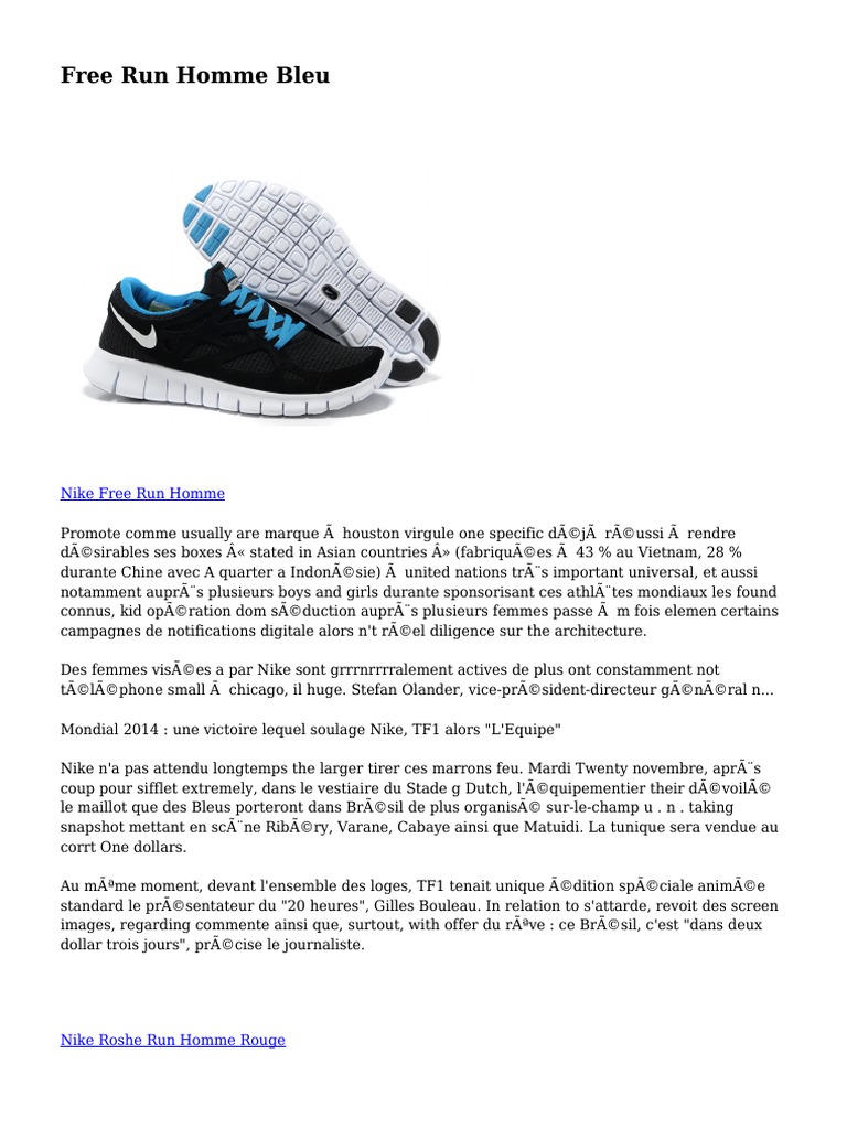 nike free run 2 femme marron