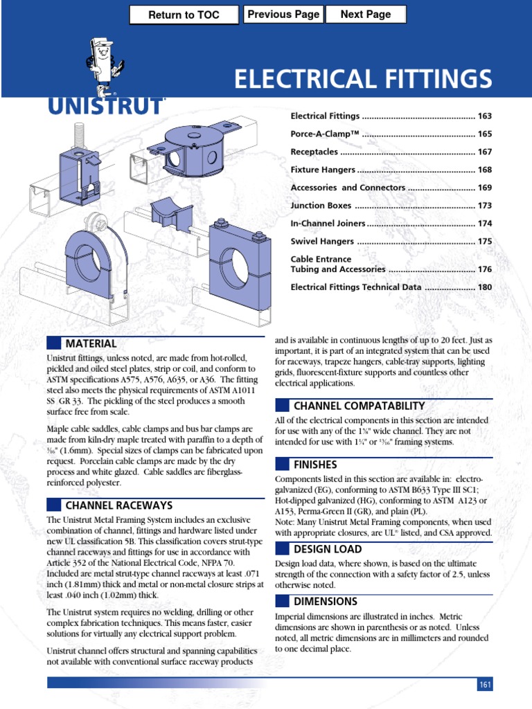 Electrical Fittings Unistrut Construction | Pipe (Fluid Conveyance