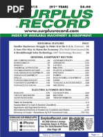 Download FEBRUARY 2015 Surplus Record Machinery  Equipment Directory by Surplus Record SN252607672 doc pdf