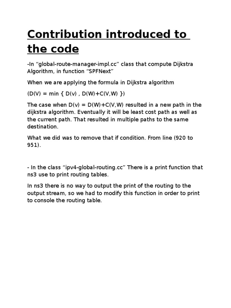 Contribution Introduced To The Code | PDF | Teaching Methods ...