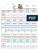 Ms Cuba Schedule 2014-15