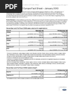 Download Factsheet - Ford of Europe January 2010 by Ford Motor Company SN25261379 doc pdf