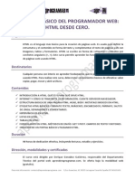 1 Ficha Curso Tutorial Basico Programador Web HTML Desde Cero PDF