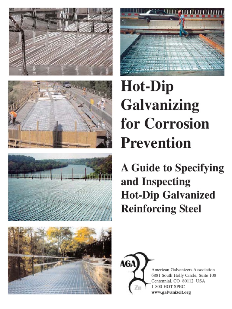 Hot-Dip Galvanizing For Reinforcing | PDF | Galvanization | Corrosion