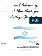 Israel Advocacy Handbook For College Students