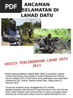 Ancaman Keselamatan Di Lahad Datu