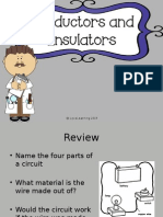 conductors and insulators