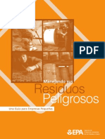 residuos solidosCÓMO SABER SI LOS REGLAMENTOS SOBRE RESIDUOS PELIGROSOS APLICAN A SU EMPRESA