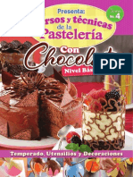 Cursos y Tecnicas de La Pasteleria 4 - Chocolate Nivel b Sico