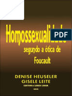 Homossexualidade Sob a Ótica de Foucalt