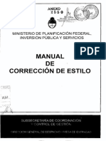 Manual de Corrección de Estilo