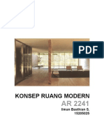 Konsep Ruang Modern