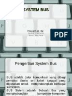 Presentasi Organisasi Komputer Tentang System Bus