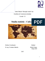 Studiu Statistic Cafea