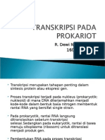 Transkripsi Pada Prokariot