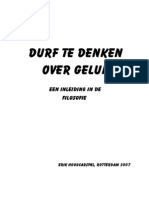 Durf Te Denken Over Geluk