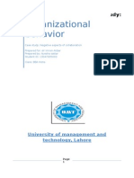 Organizational Behavior Case Study