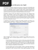 instalação e configuração do Squid