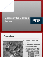 Battle of The Somme