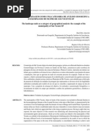Amorim e Oliveira - As Unidades de Paisagem Como Uma Categoria de Análise Geográfica