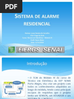 Sistema de Alarme Residencial - Lucas Carvalho, Vítor Ávila