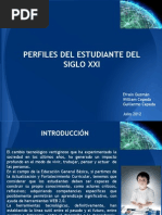 Perfil Del Estudiante Del Siglo XXI